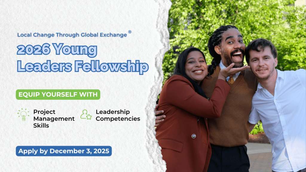 Devenez un Leader Mondial : Candidatures ouvertes pour la Bourse MCW Global Young Leaders 2026 !