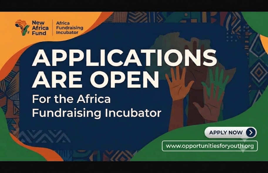 Africa Fundraising Incubator 2026 : Jusqu'à 5000$ et Mentorat Exclusif pour les Organisations Africa
