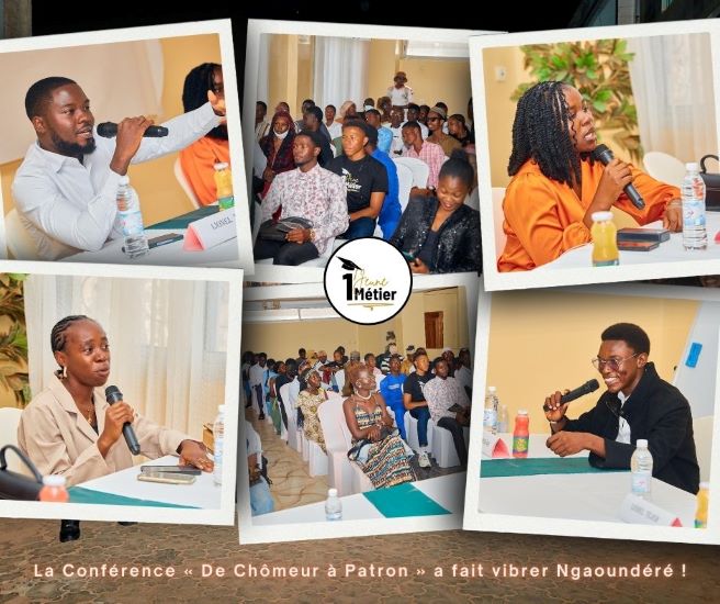 🚀 RECAP : La Conférence « De Chômeur à Patron » a fait vibrer Ngaoundéré !