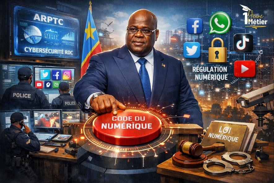 RDC : Félix Tshisekedi serre la vis sur les réseaux sociaux et active le Code du Numérique