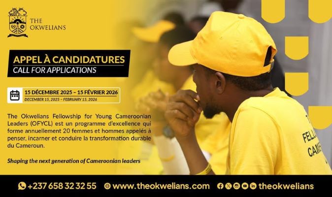 Leadership : Êtes-vous l'un des 20 Futurs Dirigeants Camerounais recherchés par The Okwelians (OFYCL