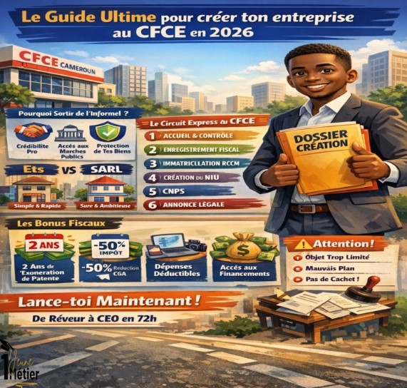 Le Guide Ultime pour créer ton entreprise au CFCE en 2026