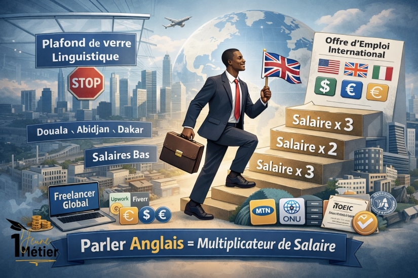 Anglais professionnel : le multiplicateur de salaire dont personne ne vous parle en Afrique Francoph